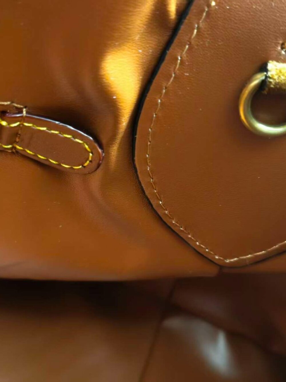 COACH Eliza Suede Flap Shoulder Bag, Brown - Picture 11 of 13